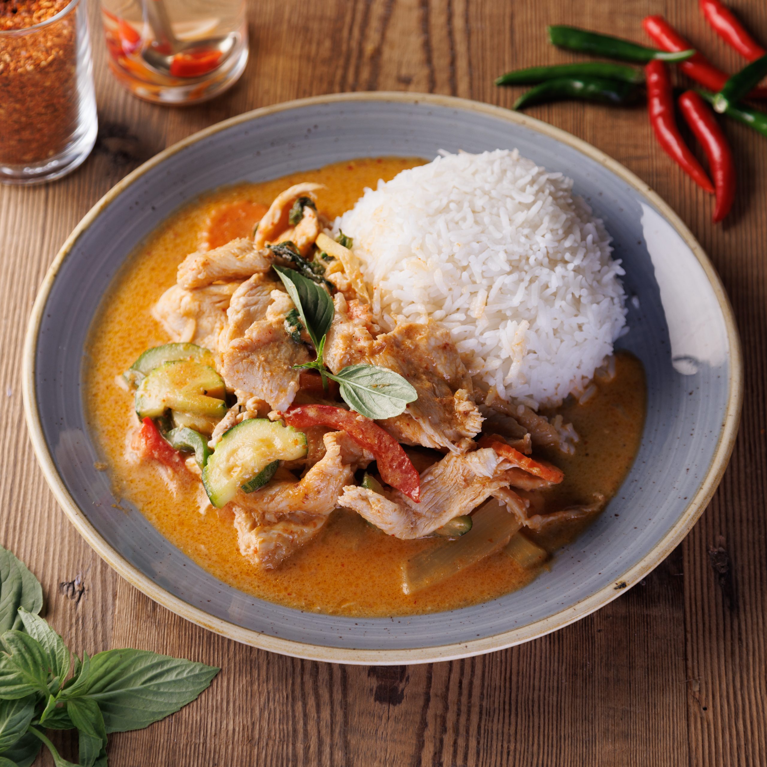 Curry rouge de poulet - Recette MAGIMIX