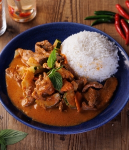 Recette Thaï curry rouge de canard